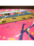 Secam, K7 pink, peinture - Galerie de vente et d’achat d’art contemporain en ligne Artalistic