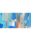 Lydie Massou, Les bleus de Venise, peinture - Galerie de vente et d’achat d’art contemporain en ligne Artalistic