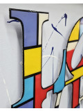 Shelby, Love tribu Mondrian, peinture - Galerie de vente et d’achat d’art contemporain en ligne Artalistic
