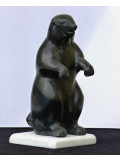 Jean-Michel Garino, Marmotte, Sculpture - Galerie de vente et d’achat d’art contemporain en ligne Artalistic