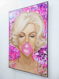 Vincent Bardou, Marilyn Monroe, peinture - Galerie de vente et d’achat d’art contemporain en ligne Artalistic