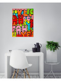 Ewen Gur, lettering large #1, peinture - Galerie de vente et d’achat d’art contemporain en ligne Artalistic