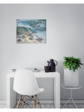 Muriel Besnard, Turbulence côtière, peinture - Galerie de vente et d’achat d’art contemporain en ligne Artalistic