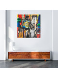 Mijat, Composition, peinture - Galerie de vente et d’achat d’art contemporain en ligne Artalistic