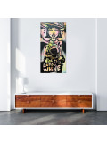 Ewen Gur, More good wine, less whine, peinture - Galerie de vente et d’achat d’art contemporain en ligne Artalistic