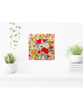 B.Lyne, Snoopy love, peinture - Galerie de vente et d’achat d’art contemporain en ligne Artalistic
