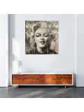 Sabine Rusch, Marilyn Monroe, peinture - Galerie de vente et d’achat d’art contemporain en ligne Artalistic