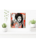 Sabine Rusch, Geisha mood II, peinture - Galerie de vente et d’achat d’art contemporain en ligne Artalistic