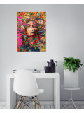 Fa2b, Bubble girl, peinture - Galerie de vente et d’achat d’art contemporain en ligne Artalistic