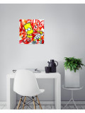 Patrick Cornée, Bart graffiti, peinture - Galerie de vente et d’achat d’art contemporain en ligne Artalistic