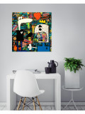 Pauline Salvan, Hector et Gustave, peinture - Galerie de vente et d’achat d’art contemporain en ligne Artalistic