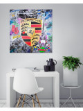 N.Nathan, Porsche addict, peinture - Galerie de vente et d’achat d’art contemporain en ligne Artalistic