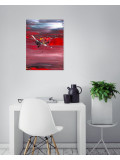 Benoit Guérin, red dragonfly, peinture - Galerie de vente et d’achat d’art contemporain en ligne Artalistic