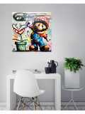 Patrick Cornée, Mario is my hero, peinture - Galerie de vente et d’achat d’art contemporain en ligne Artalistic