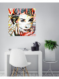 Patrick Cornée, Audrey Hepburn, peinture - Galerie de vente et d’achat d’art contemporain en ligne Artalistic