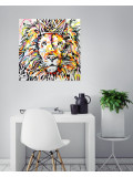 Patrick Cornée, The lion, peinture - Galerie de vente et d’achat d’art contemporain en ligne Artalistic