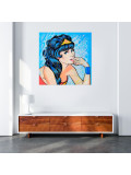 Cross Magri, Sweety wonder woman, peinture - Galerie de vente et d’achat d’art contemporain en ligne Artalistic