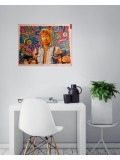 Lacrymal, Chuck Norris, peinture - Galerie de vente et d’achat d’art contemporain en ligne Artalistic