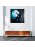 Comize, Batman et la lune, peinture - Galerie de vente et d’achat d’art contemporain en ligne Artalistic