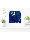 Ponsot.S, Bleu, peinture - Galerie de vente et d’achat d’art contemporain en ligne Artalistic