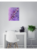 Mimine, Purple dream, peinture - Galerie de vente et d’achat d’art contemporain en ligne Artalistic