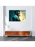 F.Font, Le singe élégant, peinture - Galerie de vente et d’achat d’art contemporain en ligne Artalistic