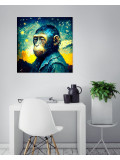 F.Font, Monkey by Van Gogh, edition - Galerie de vente et d’achat d’art contemporain en ligne Artalistic