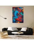 Monika Mrowiec, Might of the Panther, painting - Artalistic online contemporary art buying and selling gallery