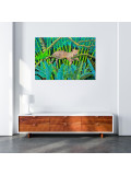 Pascal Poutchnine, Léo part et ne se retourne pas, peinture - Galerie de vente et d’achat d’art contemporain en ligne Artalistic