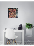 SB, Tiger, peinture - Galerie de vente et d’achat d’art contemporain en ligne Artalistic