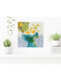 Yvin, Mimosa bunch, Peinture - Galerie de vente et d’achat d’art contemporain en ligne Artalistic