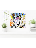 Patrick Cornée, Audrey Hepburn, peinture - Galerie de vente et d’achat d’art contemporain en ligne Artalistic