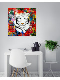 LAKO, Planet Tiger, Peinture - Galerie de vente et d’achat d’art contemporain en ligne Artalistic