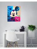 Vincent Bardou, Mickey Mouse neon art, peinture - Galerie de vente et d’achat d’art contemporain en ligne Artalistic