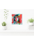 PyB, Jane Birkin, peinture - Galerie de vente et d’achat d’art contemporain en ligne Artalistic