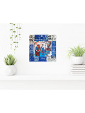 Spaco, Palm Spring Basquiat, peinture - Galerie de vente et d’achat d’art contemporain en ligne Artalistic