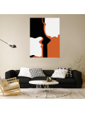 Gezia Rekiz, Minimalist art camel, peinture - Galerie de vente et d’achat d’art contemporain en ligne Artalistic