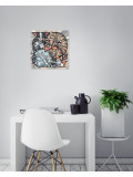Annemarie Laffont, Geometriccats, peinture - Galerie de vente et d’achat d’art contemporain en ligne Artalistic