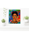Priscilla Vettese, Icon Frida K, peinture - Galerie de vente et d’achat d’art contemporain en ligne Artalistic