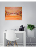 Locke Karine, Soleil couchant, Peinture - Galerie de vente et d’achat d’art contemporain en ligne Artalistic