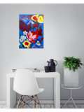 Valentine Sarrazin, wallflowers, peinture - Galerie de vente et d’achat d’art contemporain en ligne Artalistic