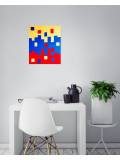 Hayvon, Tetris 3D, peinture - Galerie de vente et d’achat d’art contemporain en ligne Artalistic