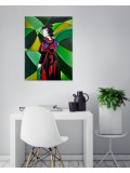 Marly, Geisha, peinture - Galerie de vente et d’achat d’art contemporain en ligne Artalistic