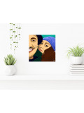 Laorie, Couple, dessin - Galerie de vente et d’achat d’art contemporain en ligne Artalistic