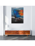 Marie Line Robert, Bateau ivre, peinture - Galerie de vente et d’achat d’art contemporain en ligne Artalistic