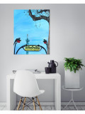 Christian Aprile, Bastille, peinture - Galerie de vente et d’achat d’art contemporain en ligne Artalistic