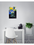 Vildeman, Fleurs, peinture - Galerie de vente et d’achat d’art contemporain en ligne Artalistic
