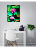 Françoise Augustine, Nénuphars, peinture - Galerie de vente et d’achat d’art contemporain en ligne Artalistic