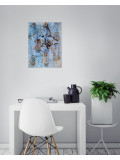 Elise Grosjean, Blue Mist 1/2, peinture - Galerie de vente et d’achat d’art contemporain en ligne Artalistic