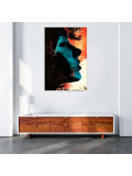 Chroma, Visage bleu oeil rouge, edition - Galerie de vente et d’achat d’art contemporain en ligne Artalistic